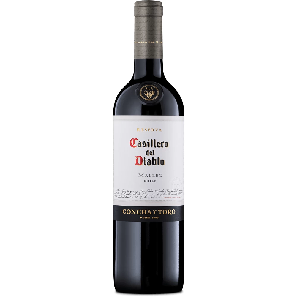 Vino Tinto Casillero Del Diablo Malbec 750 ml. 1 Vino Tinto Casillero Del Diablo Malbec 750 ml.