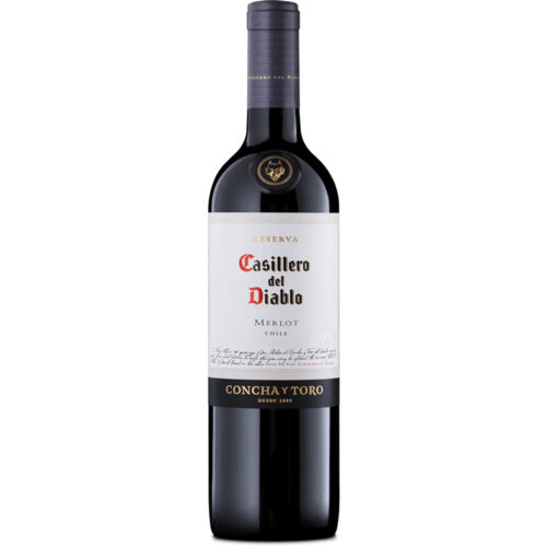 Vino Tinto Casillero Del Diablo Merlot 750 ml.