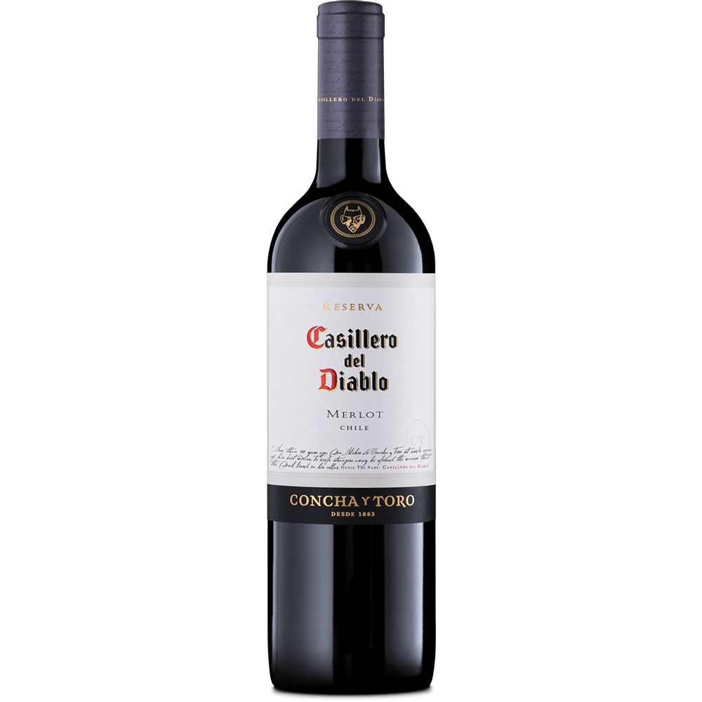 Vino Tinto Casillero Del Diablo Merlot 750 ml. 1 Vino Tinto Casillero Del Diablo Merlot 750 ml.