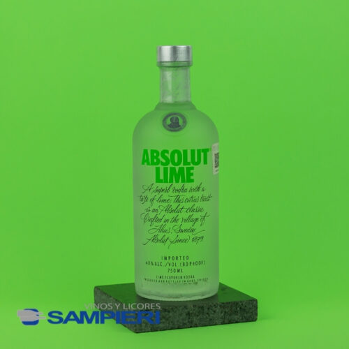 Vodka Absolut Lime 750 ml.