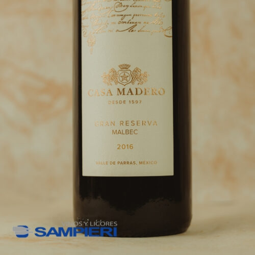 Vino Tinto Casa Madero Gran Reserva Malbec 750 ml.