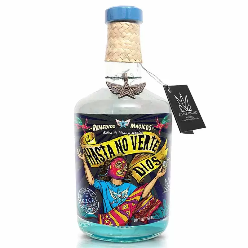 Mezcal Macho Azul Espadin Bicuishe 750 ml. 1 MEZCAL MACHO AZUL ESPADIN BICUISHE 750 ml.