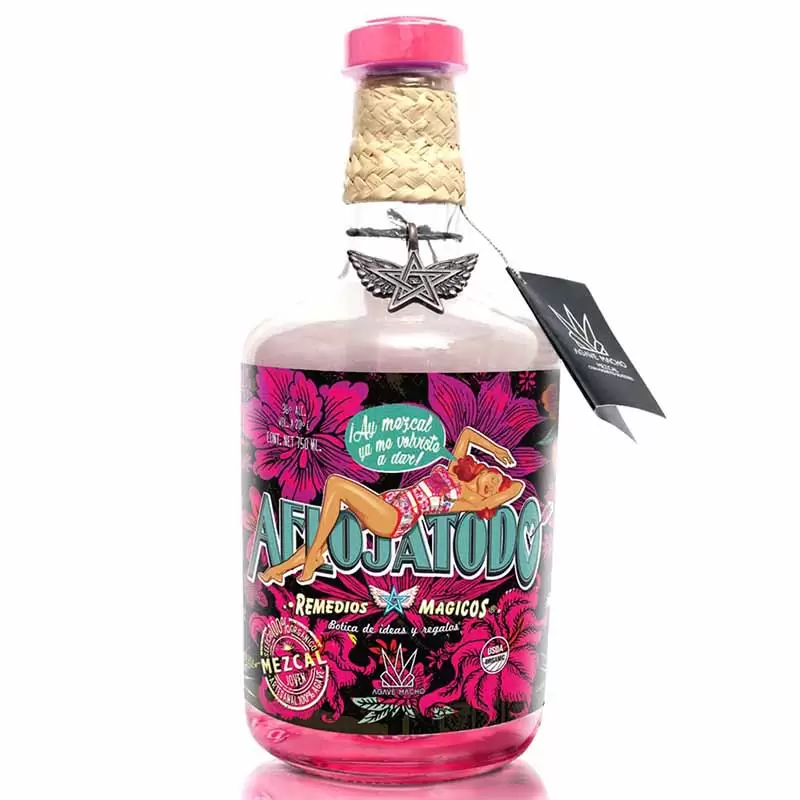 Mezcal Macho Rosa Espadin Madrecuishe 750 ml. 1 MEZCAL MACHO ROSA ESPADIN MADRECUISHE 750 ml.