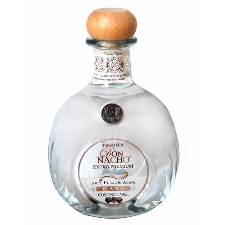 Tequila Don Nacho Blanco Extra Premium 750 ml. Sampieri Vinos y Licores