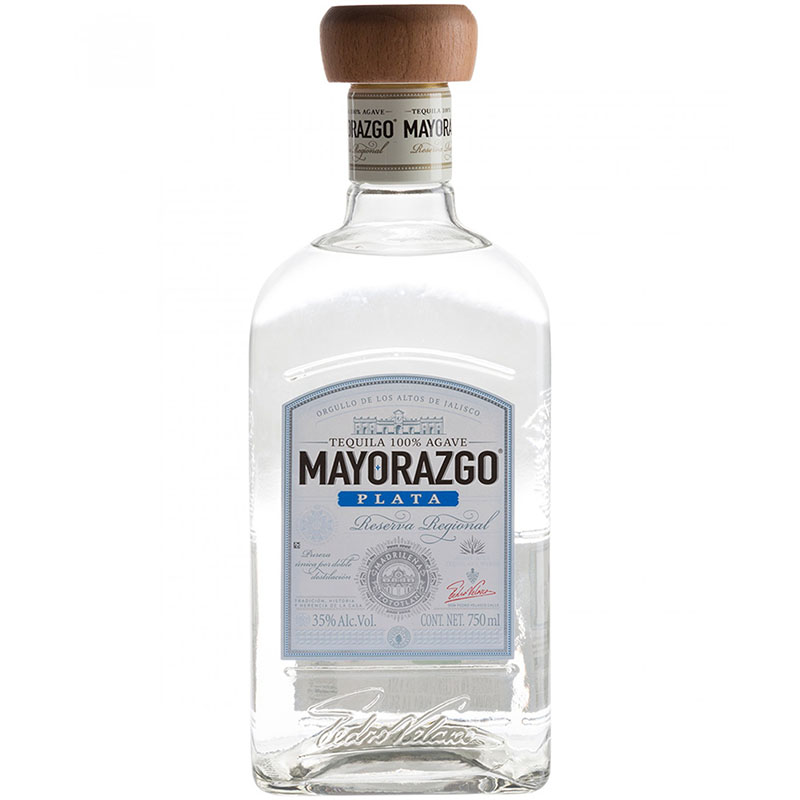 Tequila Mayorazgo Plata 750 ml. 1 TEQUILA MAYORAZGO PLATA 750 ml.
