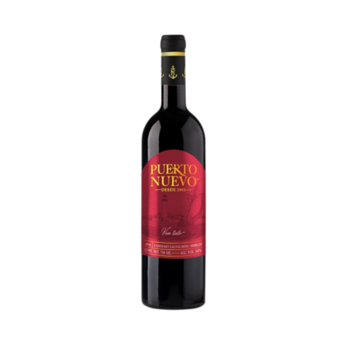 Vino Tinto Puerto Nuevo Cabernet Malbec 750 ml.