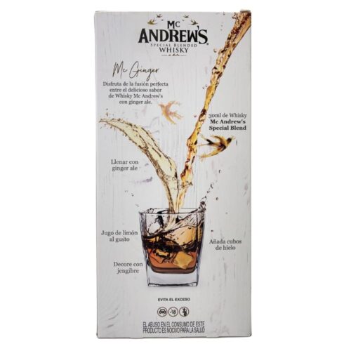 Whisky Mc Andrews 750 ml. + 200 ml.
