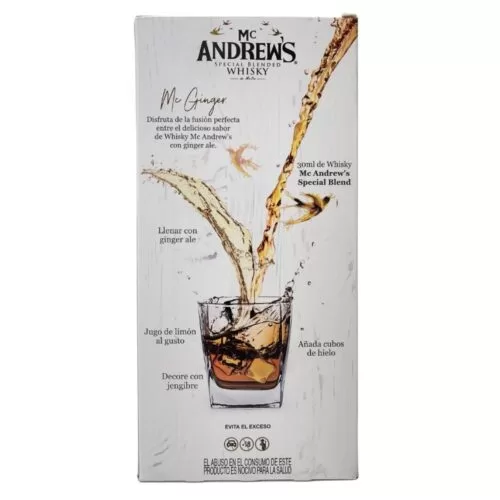 Whisky Mc Andrews 750 ml. + 200 ml.