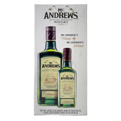 Whisky Mc Andrews 750 ml. + 200 ml.