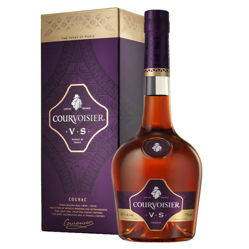 Cognac Courvoisier VS 700 ml. 1 COGNAC COURVOISIER V.S. 700 ml.1