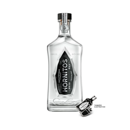 Tequila Sauza Hornitos Cristalino 750 ml. + Pin