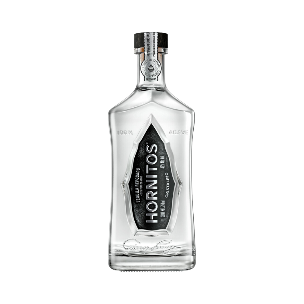 Tequila Sauza Hornitos Cristalino 750 ml. 1 Tequila Sauza Hornitos Cristalino 750 ml.