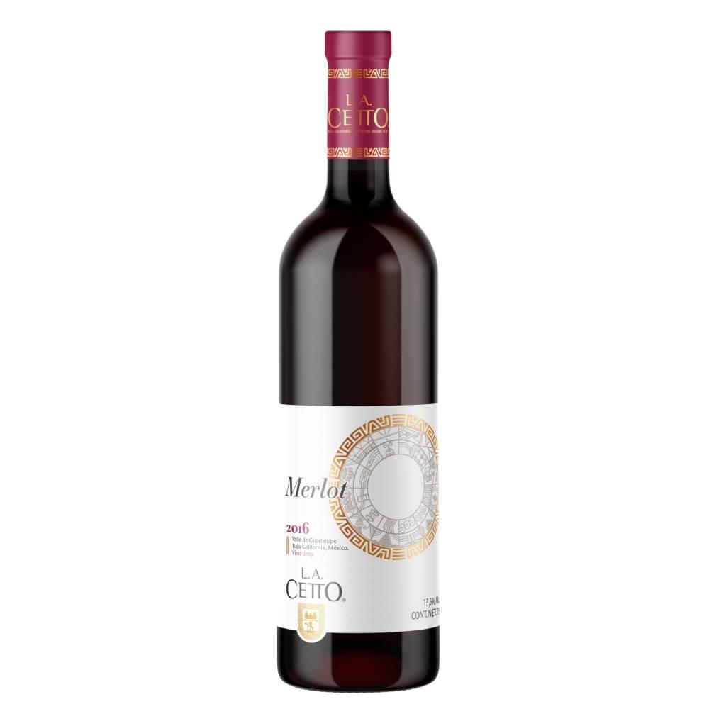 Vino Tinto L.A. Cetto Merlot 750 ml. 1 Vino Tinto L.A. Cetto Merlot 750 ml.