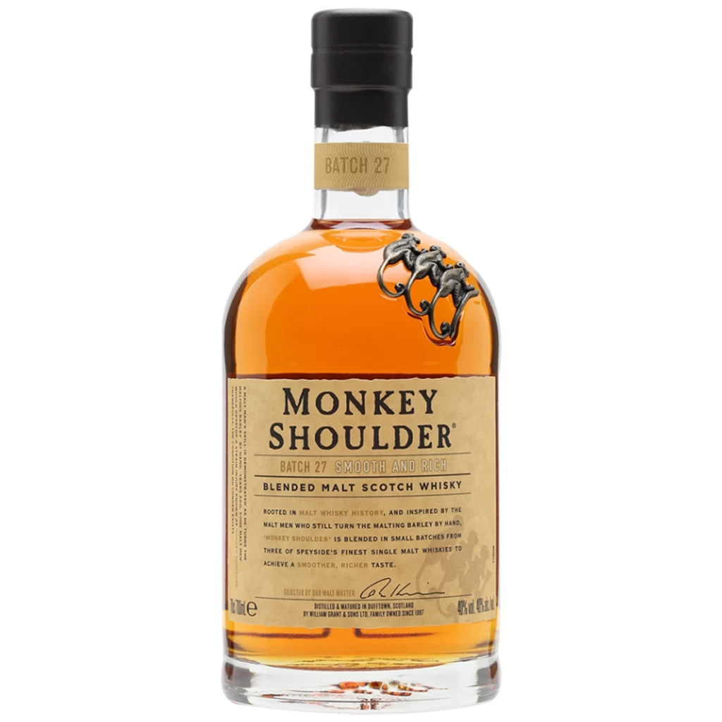 Whisky Monkey Shoulder 700 ml. 1 Whisky Monkey Shoulder 700 ml.