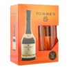 BRANDY TORRES 5 700 ml + 2 VASOS