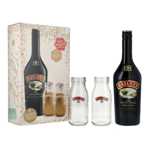 Crema De Whisky Baileys 700 ml. + 2 Vasos Baby 3 CREMA BAILEYS DE WHISKY 700 ml. + 2 VASOS BABY