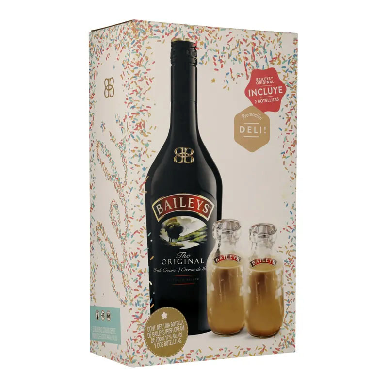 Crema De Whisky Baileys 700 ml. + 2 Vasos Baby 1 CREMA BAILEYS DE WHISKY 700 ml. + 2 VASOS BABY
