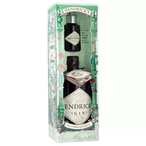 GINEBRA HENDRICKS 750 ml. + ATOMIZADOR