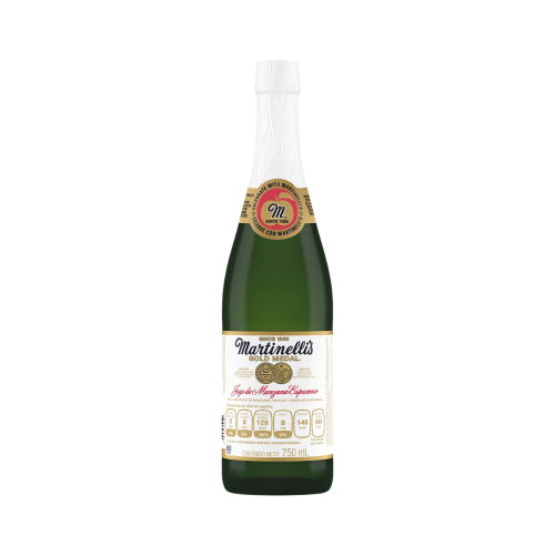 Jugo De Manzana Espumoso Martinellis 750 ml.