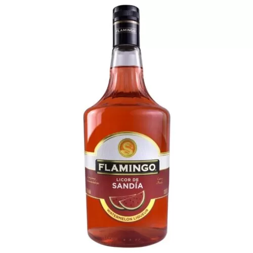 Licor Flamingo De Sandia 1000 ml.