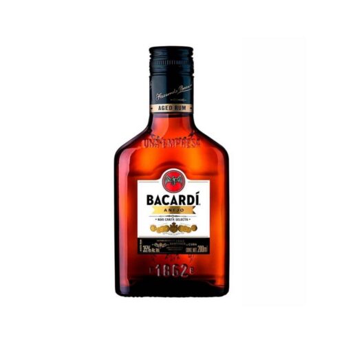 Ron Bacardi Añejo 200 ml.