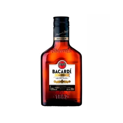 Ron Bacardi Añejo 200 ml.
