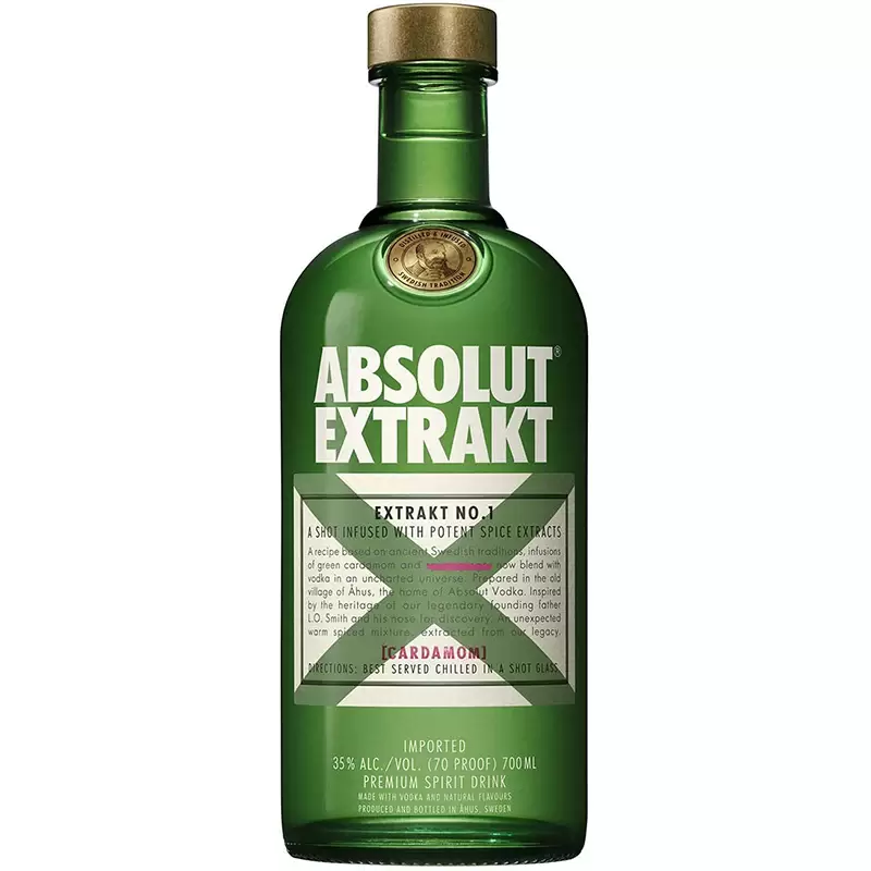 Vodka Absolut Extrakt 700 ml. 1 VODKA ABSOLUT EXTRAKT 700 ml.