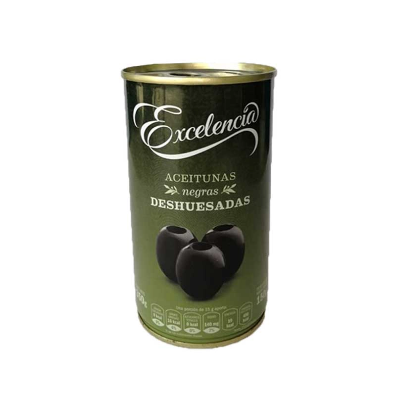 Aceituna Negra Deshuesada 350 gr. 1 ACEITUNA NEGRA DESHUESADA 350 gr.
