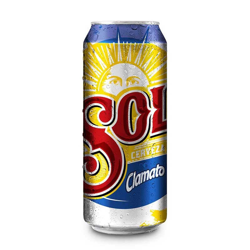 Cerveza Sol Clamato Lata 473 ml. 1 CERVEZA SOL CLAMATO LATA 473 ml.