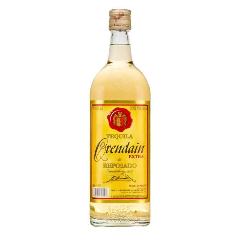 Tequila Orendain Extra Reposado 500 ml. 1 TEQUILA ORENDAIN EXTRA REPOSADO 500 ml.