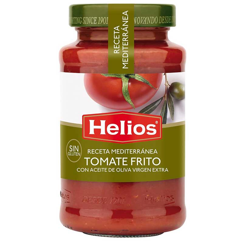 Tomates Fritos Helios Mediterraneo 560 gr. 1 TOMATES FRITOS HELIOS MEDITERRANEO 560 gr.