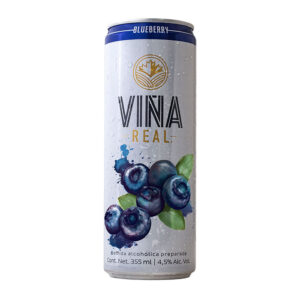 VIÑA REAL BLUEBERRY LATA 355 ml.