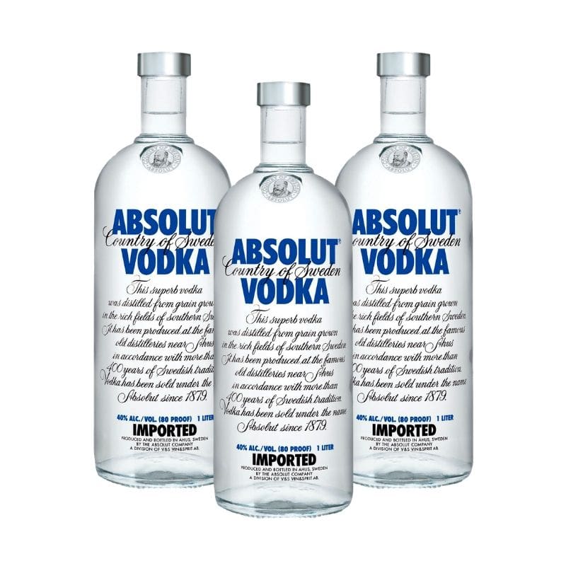 vodka absolut azul original