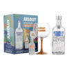 VODKA ABSOLUT 750 ml. + MANDRIN 50 ml. + COPA