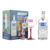 VODKA ABSOLUT 750 ml. + RASPBERRI 50 ml. + COPA
