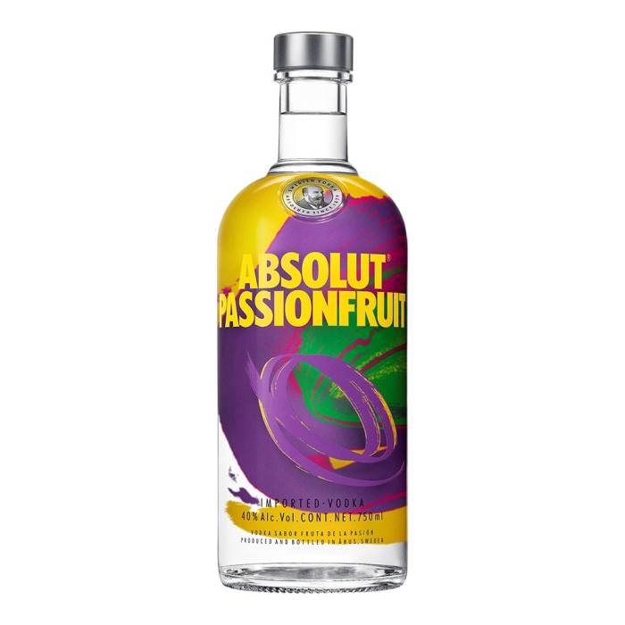 VODKA ABSOLUT PASSION FRUIT 750 ml. | Sampieri Vinos y Licores VODKA ABSOLUT PASSION FRUIT 750 ml. | Sampieri Vinos y Licores