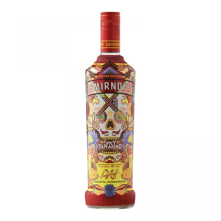 VODKA SMIRNOFF X1 TAMARINDO AZTEC 750 ml. - Sampieri Vinos y Licores