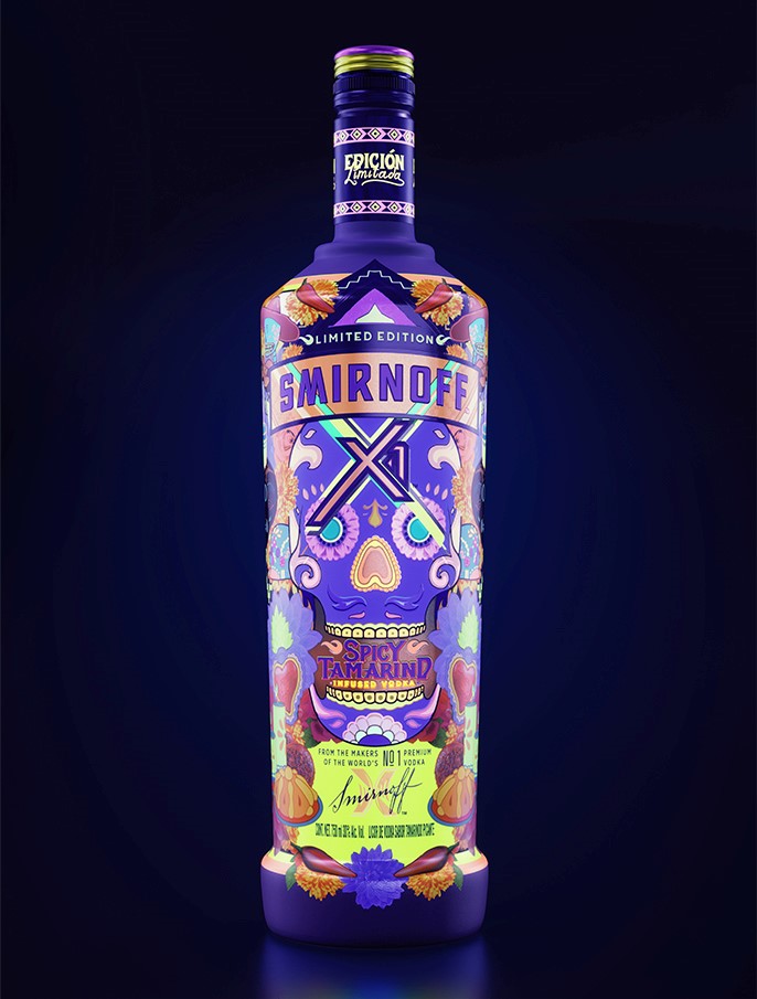 Vodka Smirnoff X1 Tamarindo Aztec 750 Ml Sampieri Vinos Y Licores