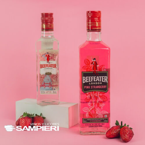 Ginebra Beefeater Pink 700 ml. + Beefeater 375 ml.