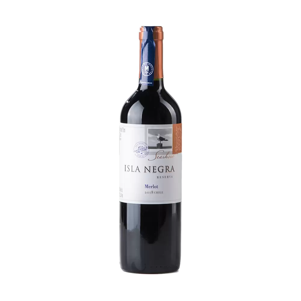 Vino Tinto Isla Negra Merlot 750 ml. 1 VINO TINTO ISLA NEGRA MERLOT 750 ml.