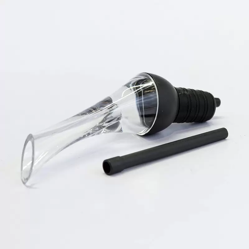 Vertedor, Aireador Y Tapon Para Vino 1 VERTEDOR AIREADOR PARA VINO