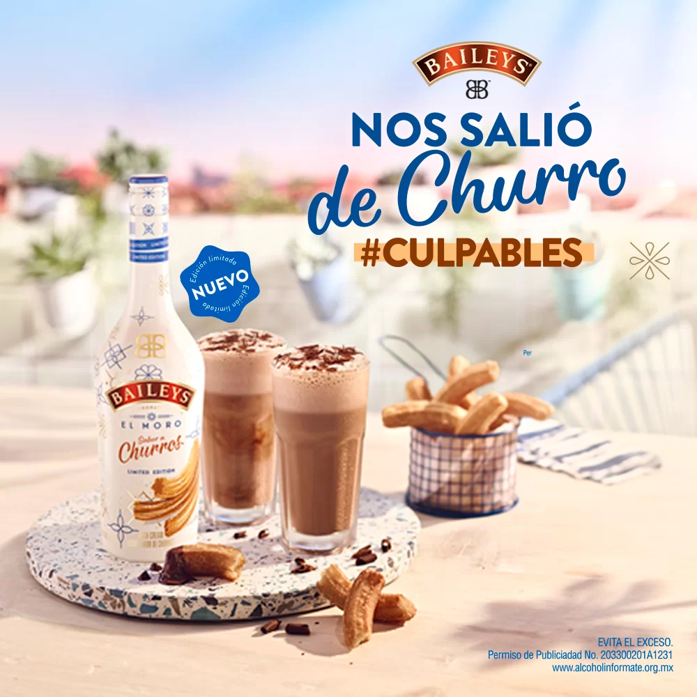 Crema De Whisky Baileys Churros 700 ml. 2 Crema De Whisky Baileys Churros 700 ml. PERFECT SERVE
