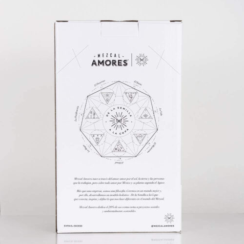 Mezcal Amores Espadin Joven 750 ml. + Cupreata 750 ml. 6 MEZCAL AMORES ESPADIN JOVEN 750 ml. + CUPREATA 750 ml.