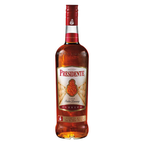 BRANDY PRESIDENTE CLASICO 900 ml.