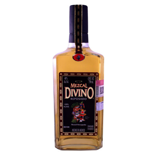 MEZCAL DIVINO REPOSADO SINGLE BARREL 750 ml.