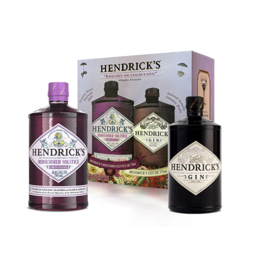 Ginebra Hendricks Midsummer Solstice 750 ml. + Hendricks 375 ml.