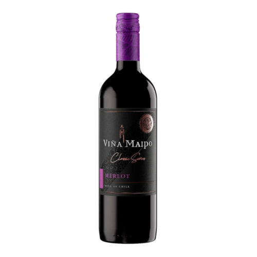 Vino Tinto Viña Maipo Merlot 750 ml.