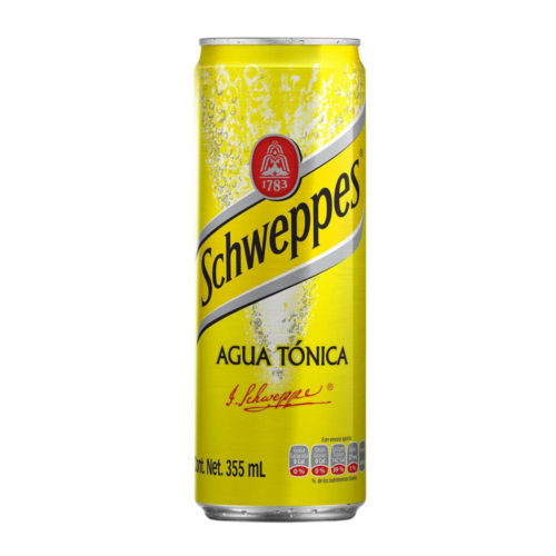 Agua Quina Schweppes Lata 355 ml.