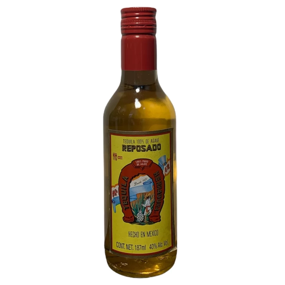 Tequila Herradura Reposado 187 ml. 1 Tequila Herradura Reposado 187 ml.