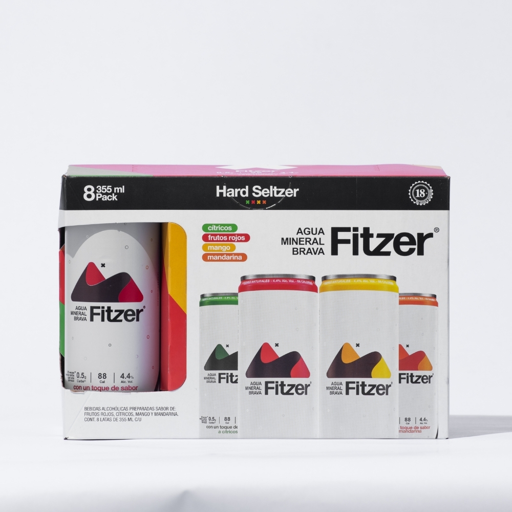 Fitzer Hard Seltzer Mixto 8 Pack